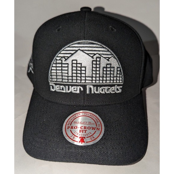 Mitchell & Ness Other - Denver Nuggets Mitchell & Ness HWC Panda Pro Black 25th Anniv Snapback Hat New